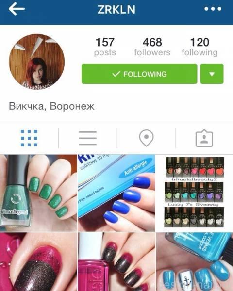 Малоизвестные маникюрные аккаунты в instagram
